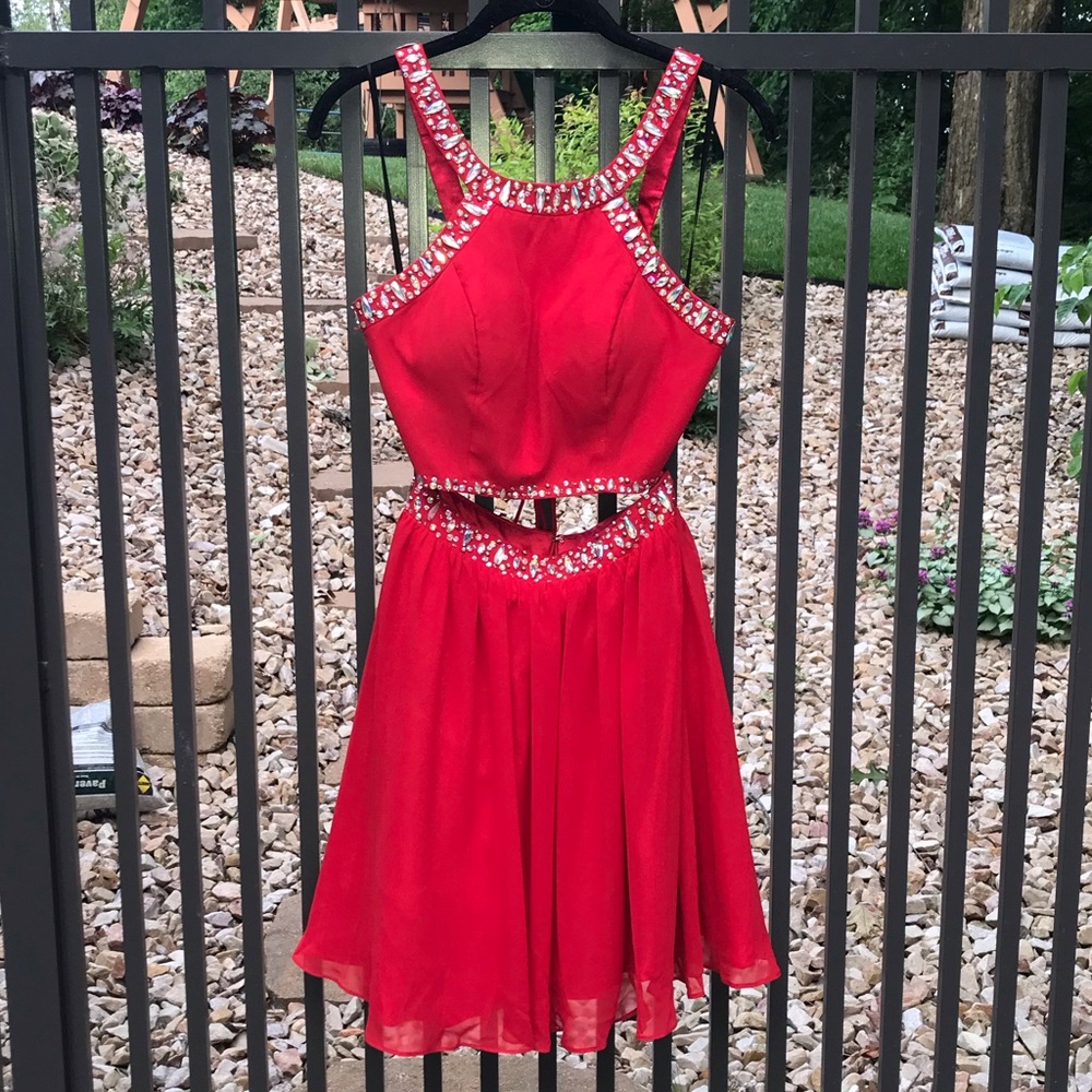Red Homecoming Dress